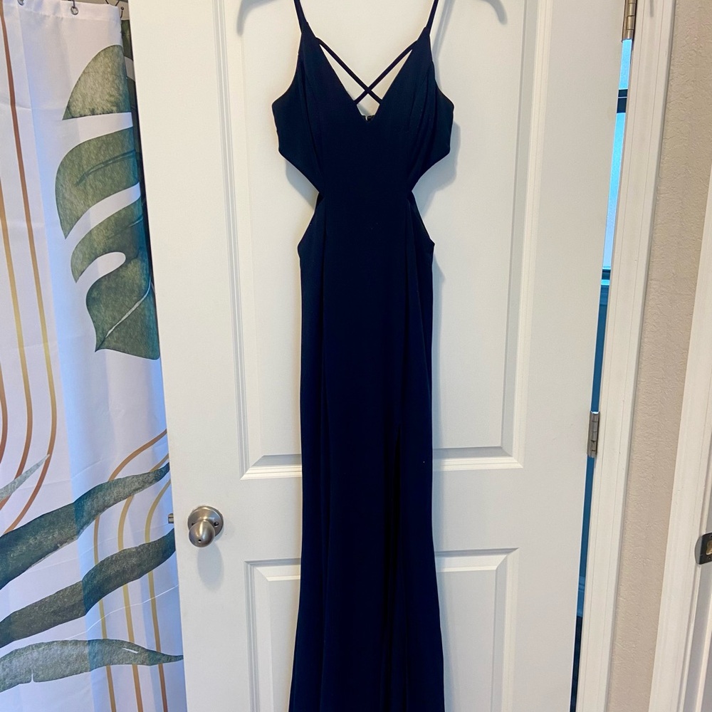 Jodi Kristopher Midnight Blue Dress